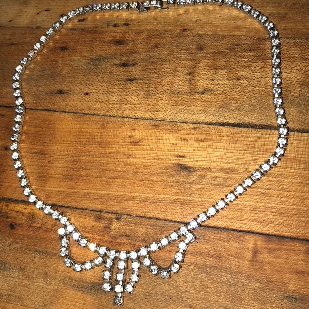 Vintage rhinestone necklace